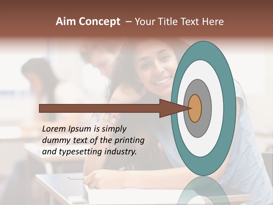 Attention Presentation Classroom PowerPoint Template