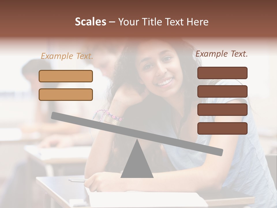 Attention Presentation Classroom PowerPoint Template