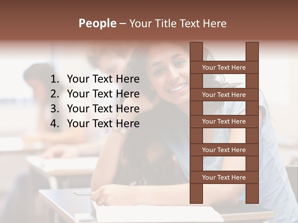 Attention Presentation Classroom PowerPoint Template