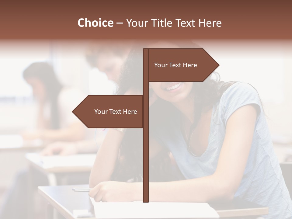 Attention Presentation Classroom PowerPoint Template