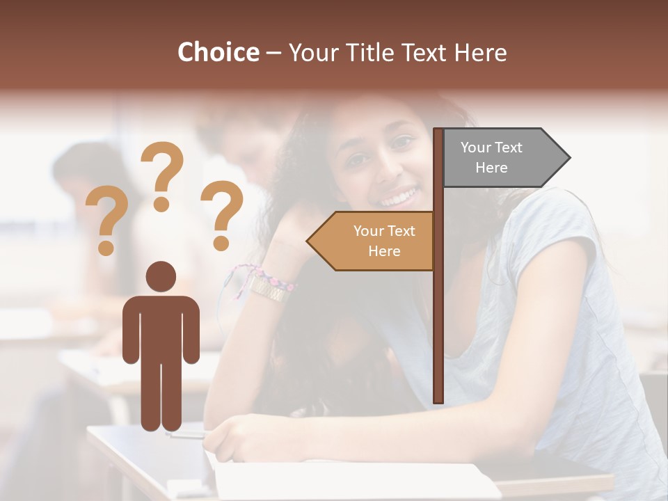 Attention Presentation Classroom PowerPoint Template