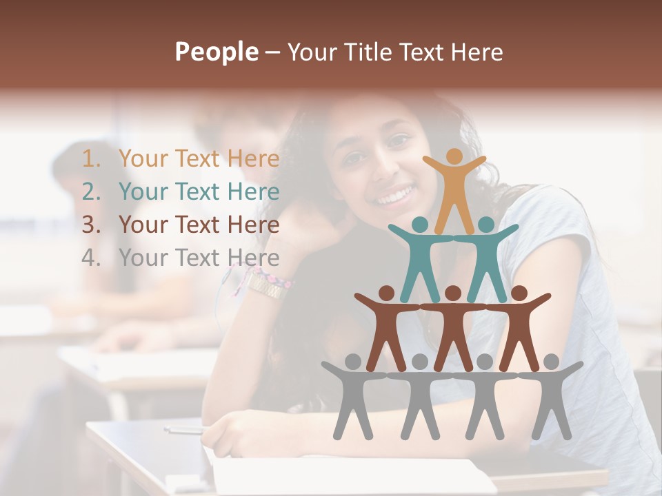 Attention Presentation Classroom PowerPoint Template