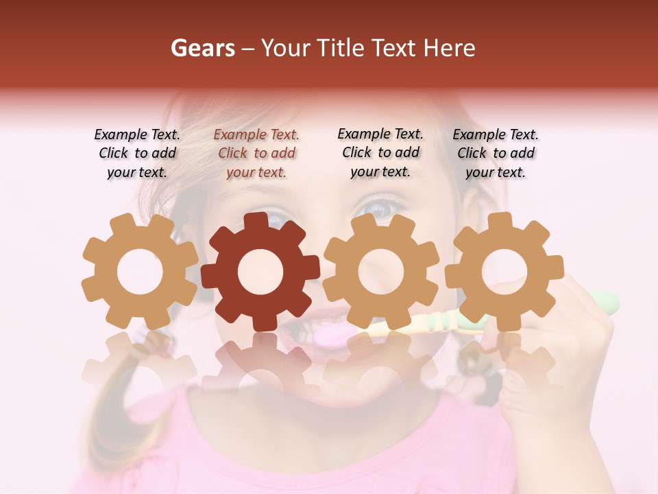 Mouth Brush Morning PowerPoint Template