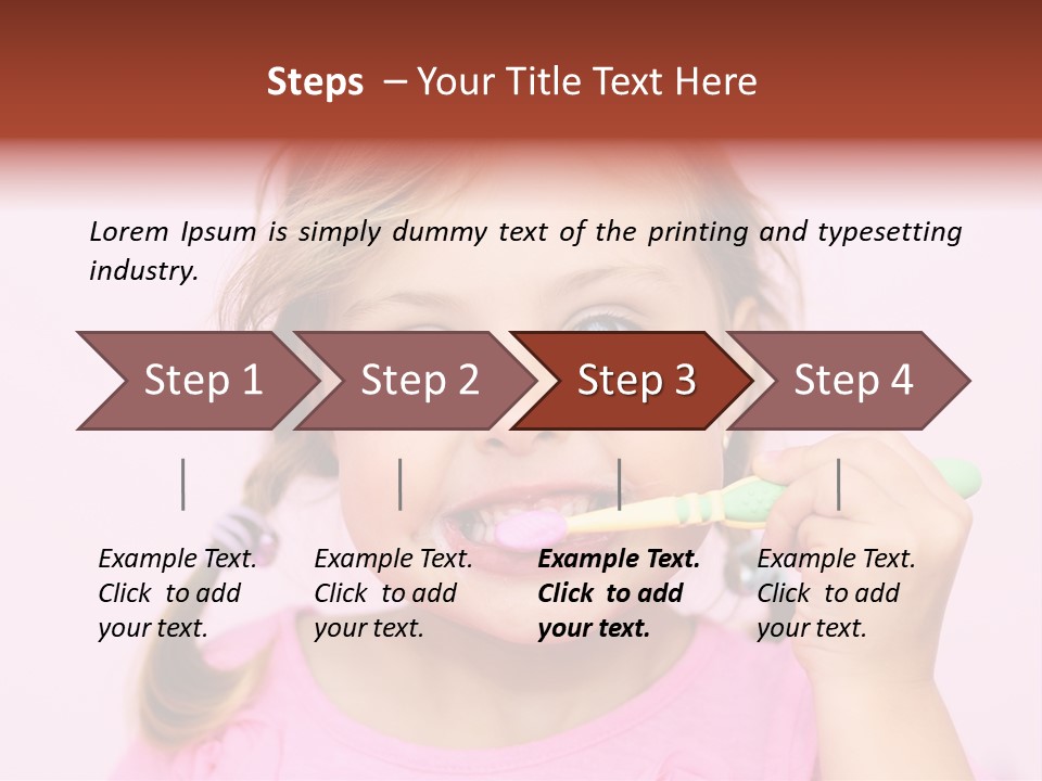 Mouth Brush Morning PowerPoint Template