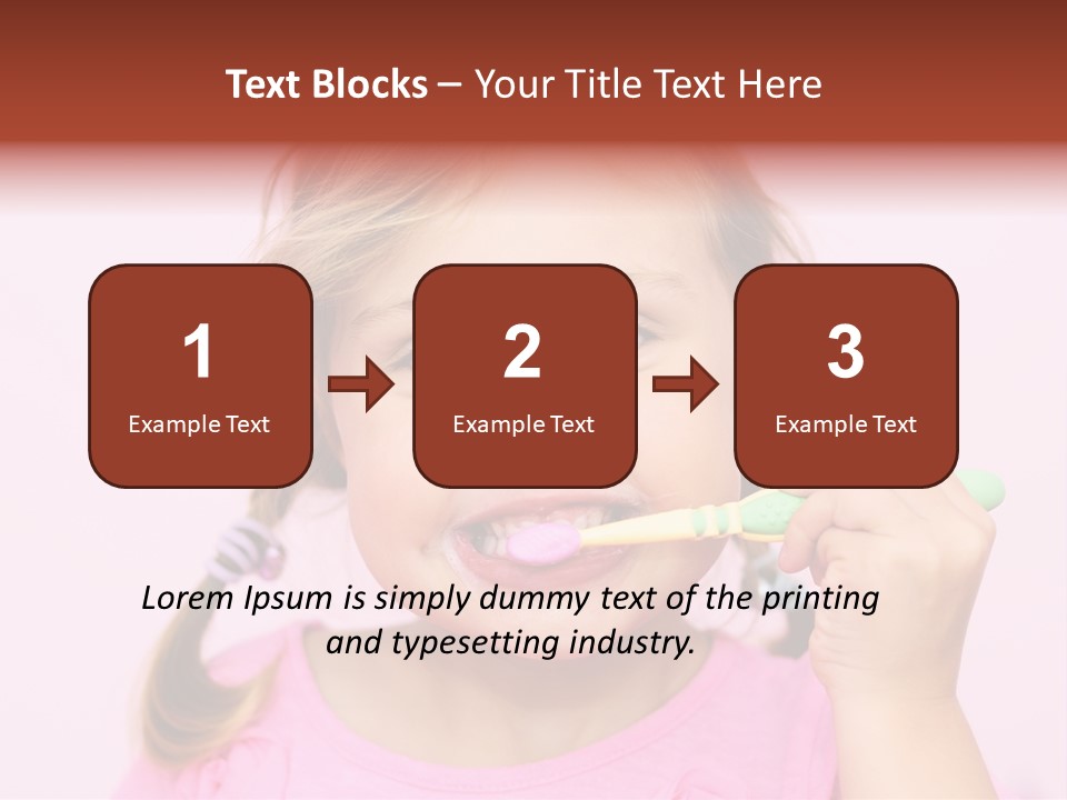 Mouth Brush Morning PowerPoint Template