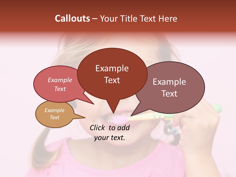 Mouth Brush Morning PowerPoint Template