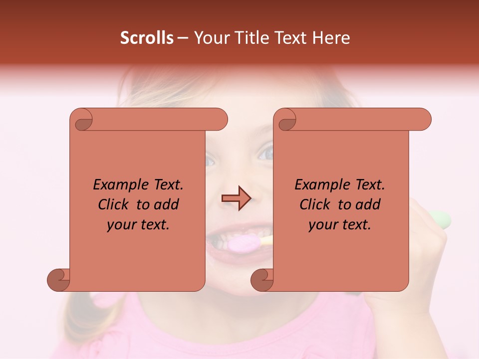 Mouth Brush Morning PowerPoint Template