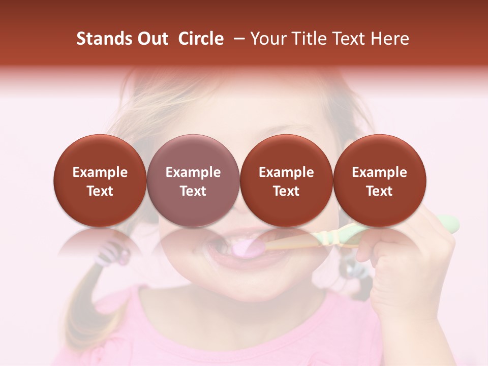 Mouth Brush Morning PowerPoint Template