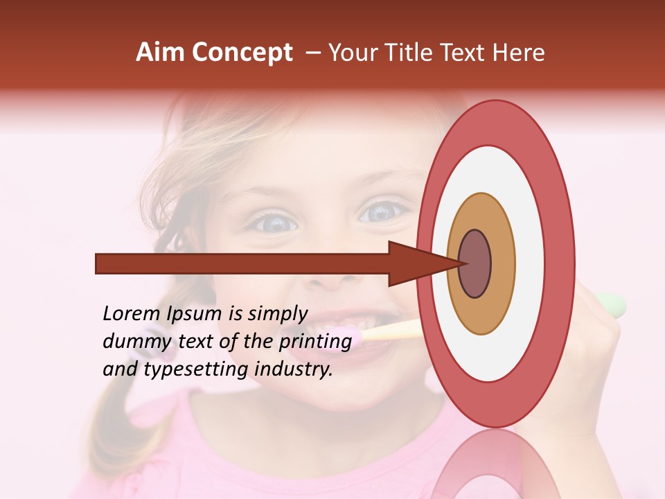 Mouth Brush Morning PowerPoint Template