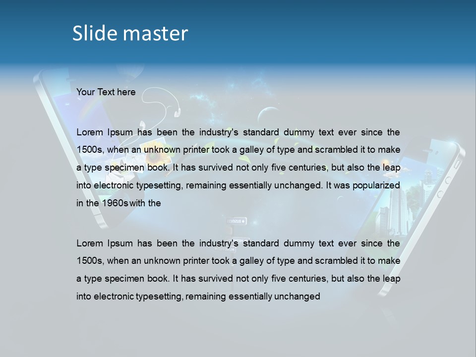 Living Room Domestic Home PowerPoint Template