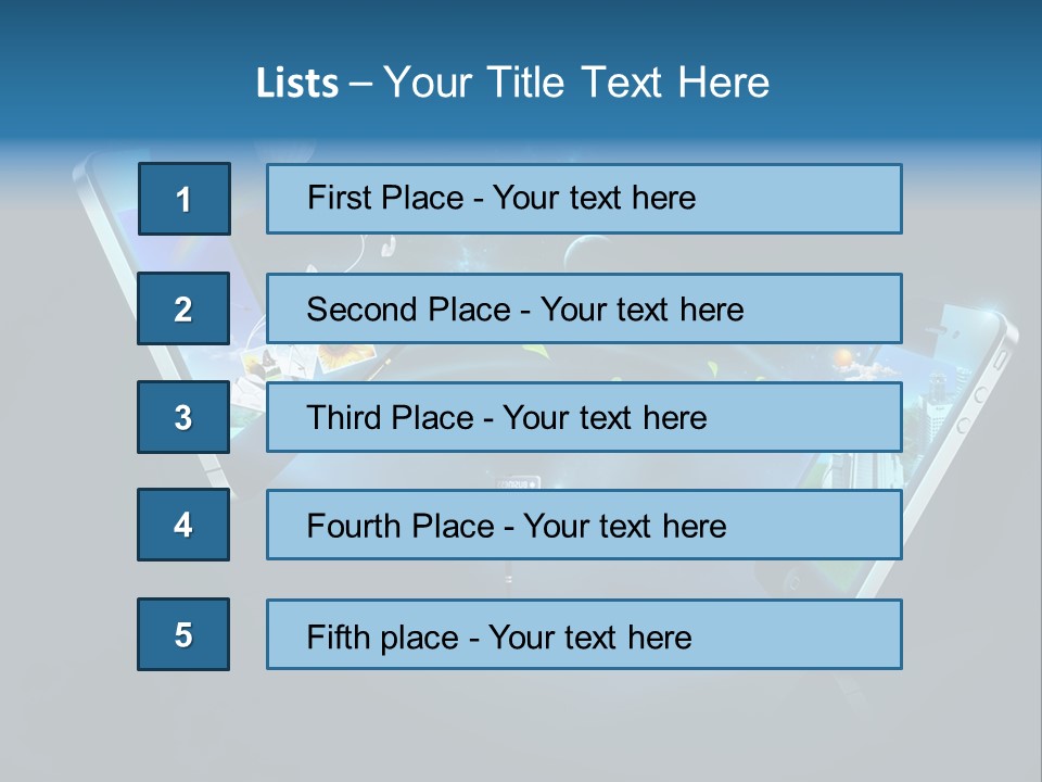 Living Room Domestic Home PowerPoint Template