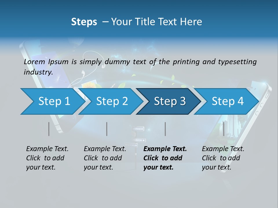 Living Room Domestic Home PowerPoint Template