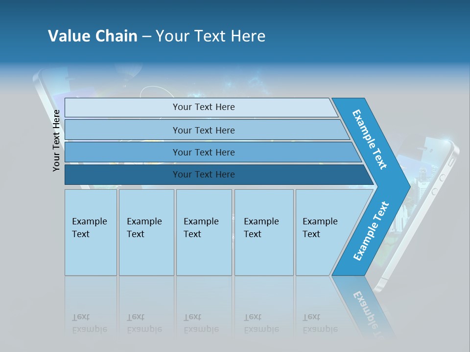 Living Room Domestic Home PowerPoint Template