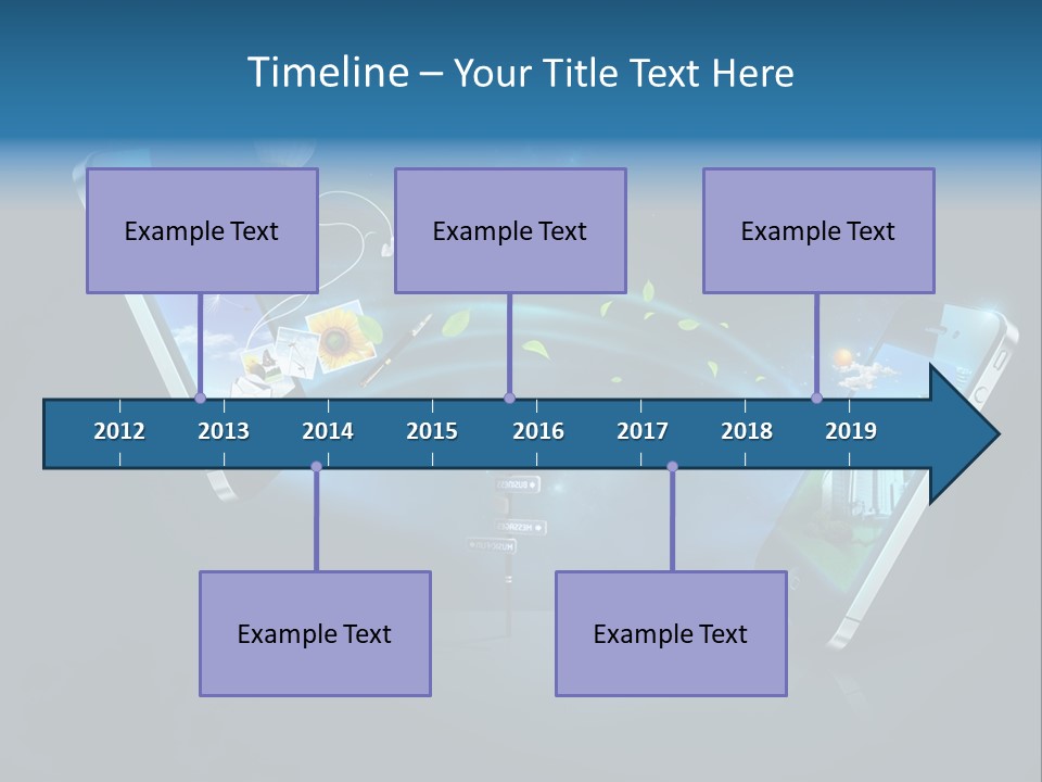 Living Room Domestic Home PowerPoint Template
