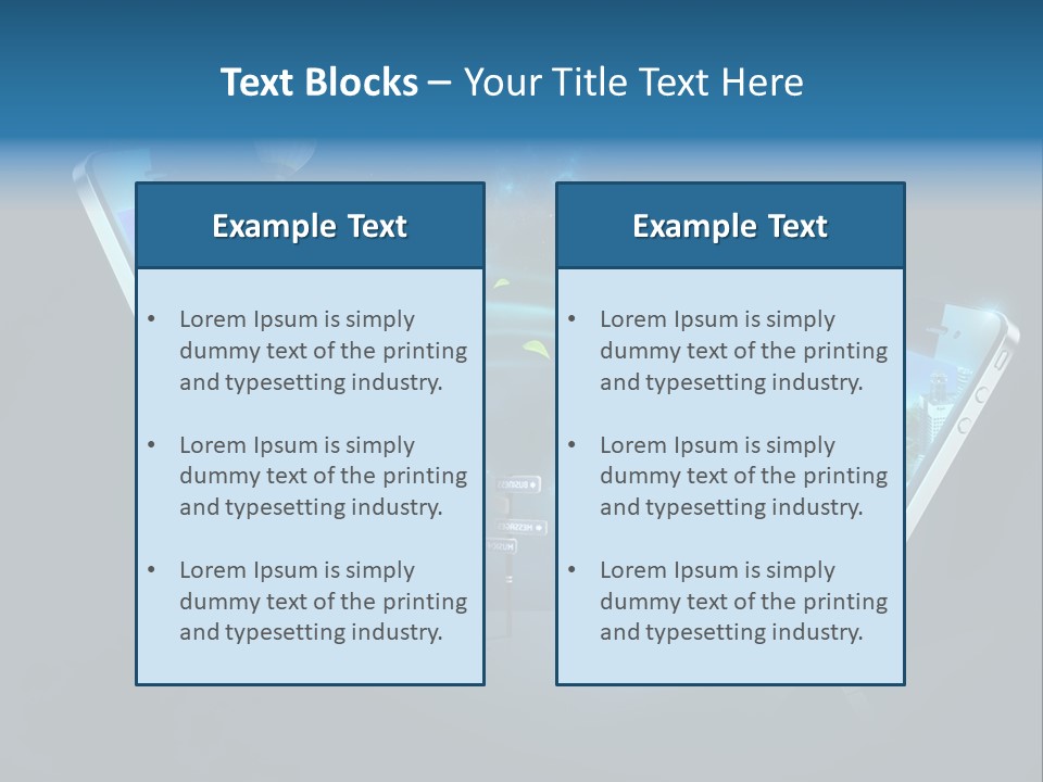 Living Room Domestic Home PowerPoint Template