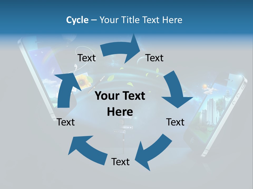 Living Room Domestic Home PowerPoint Template