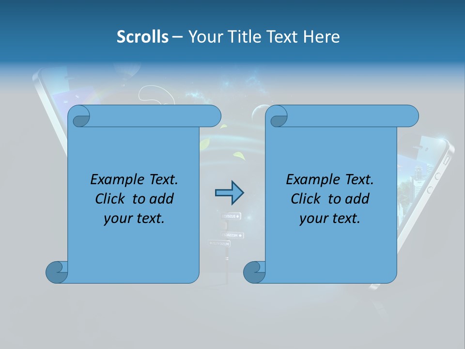 Living Room Domestic Home PowerPoint Template