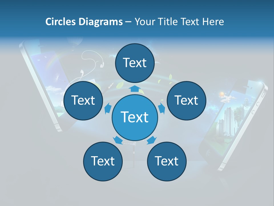 Living Room Domestic Home PowerPoint Template