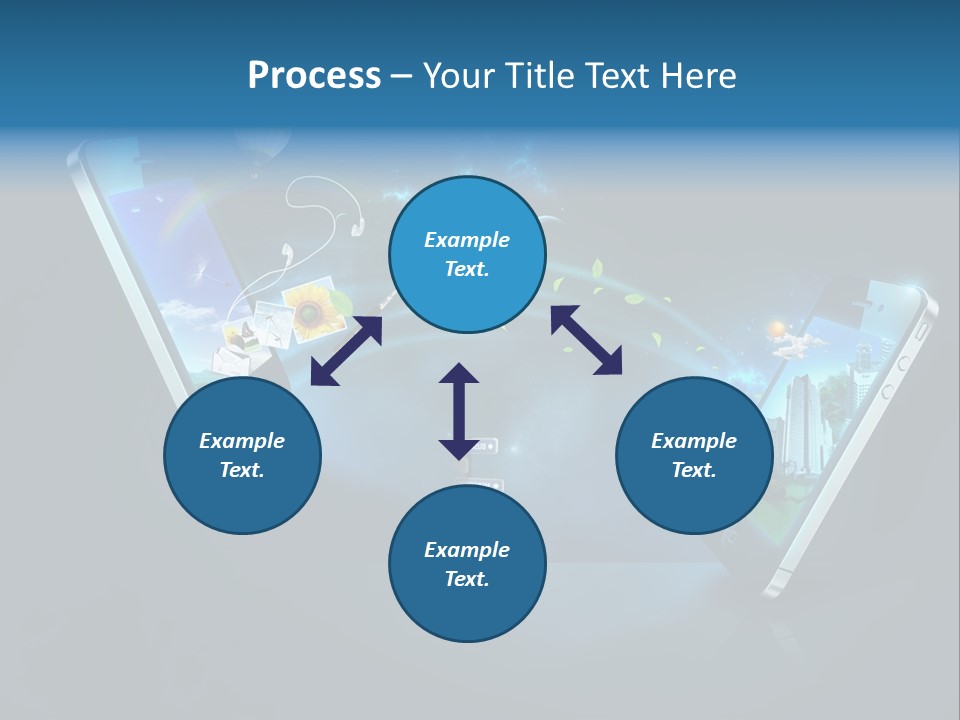 Living Room Domestic Home PowerPoint Template