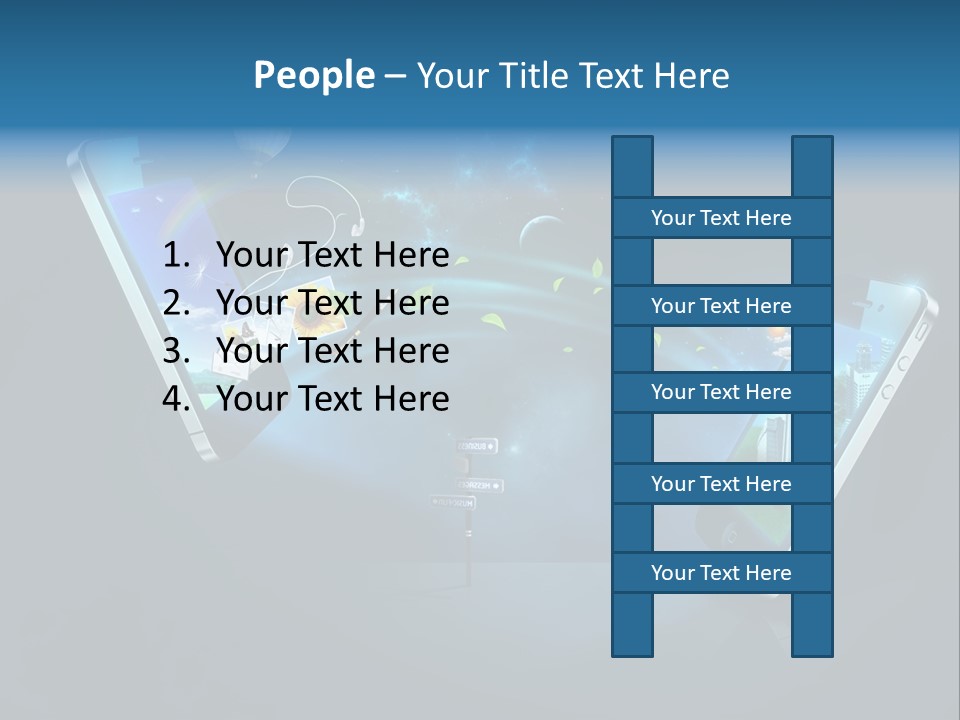 Living Room Domestic Home PowerPoint Template