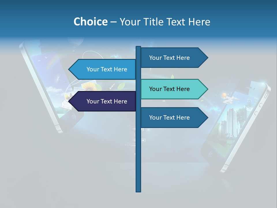 Living Room Domestic Home PowerPoint Template