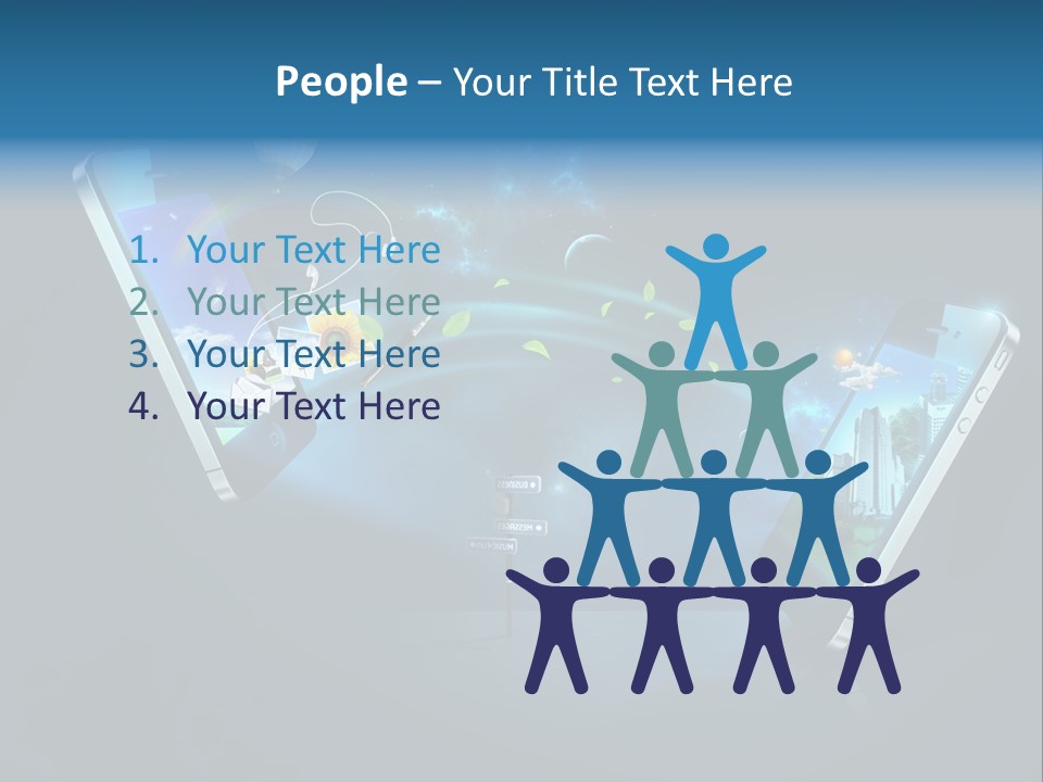 Living Room Domestic Home PowerPoint Template