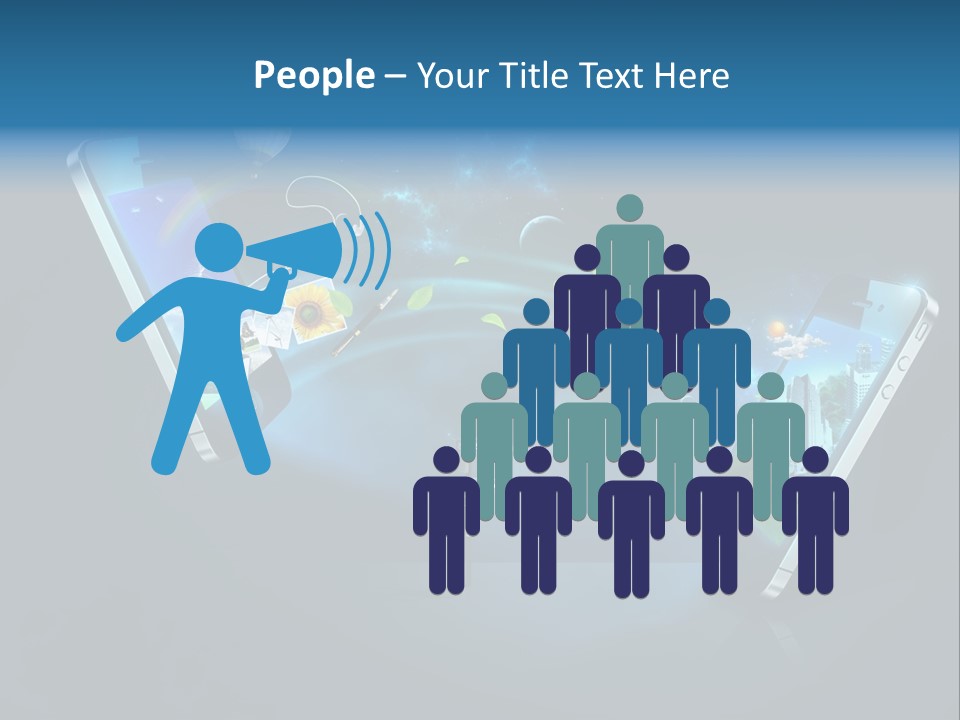 Living Room Domestic Home PowerPoint Template