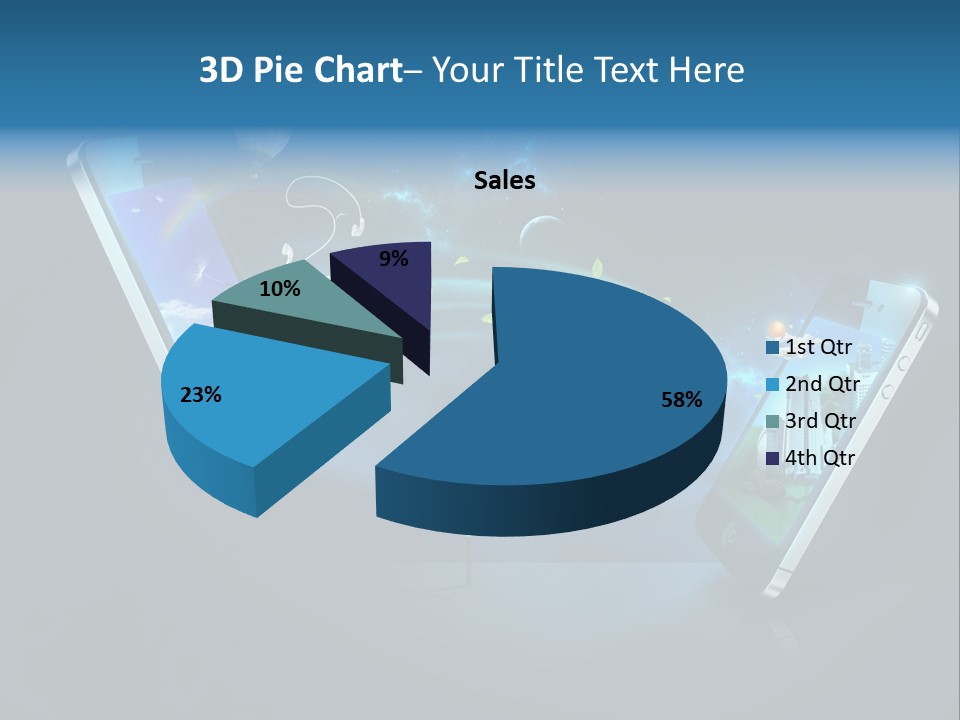Living Room Domestic Home PowerPoint Template