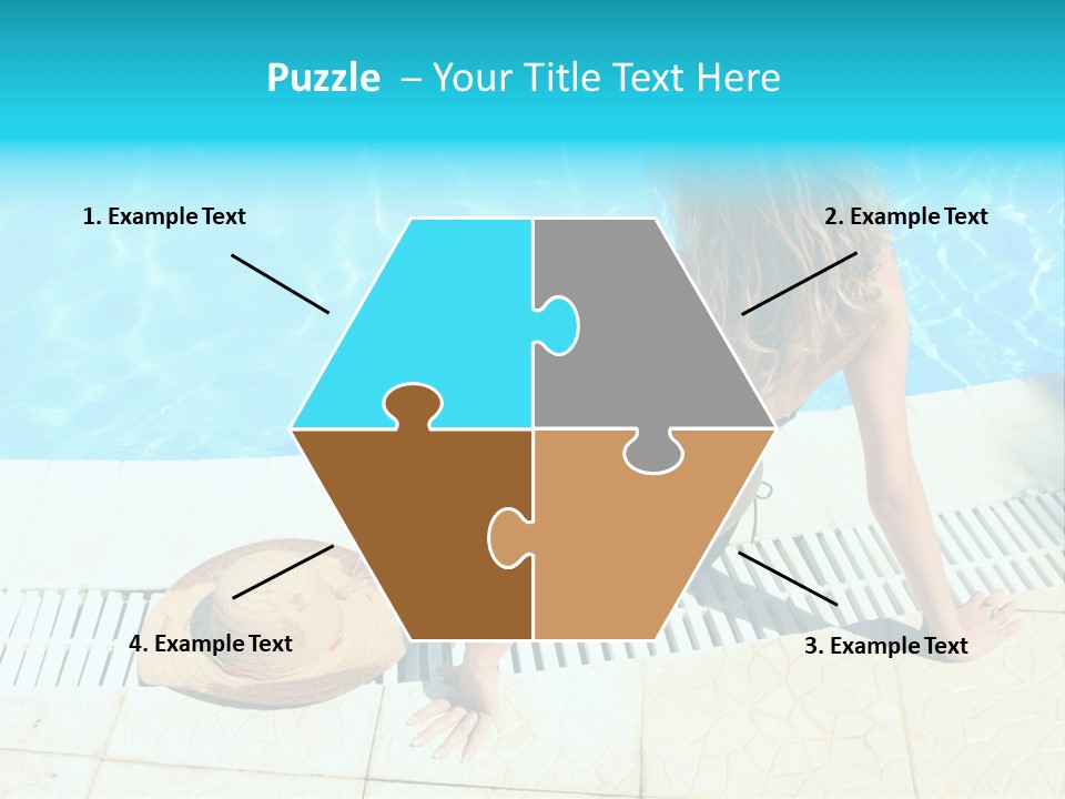 Leisure Fun Girl PowerPoint Template