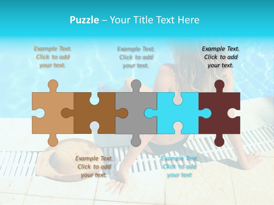 Leisure Fun Girl PowerPoint Template