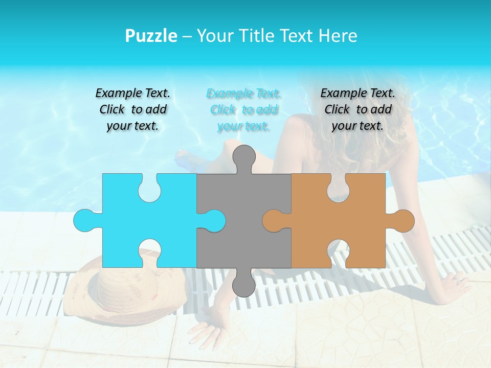 Leisure Fun Girl PowerPoint Template