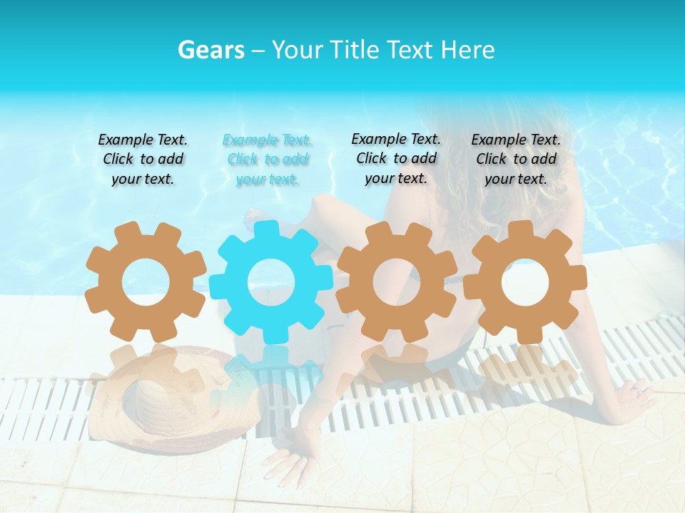 Leisure Fun Girl PowerPoint Template