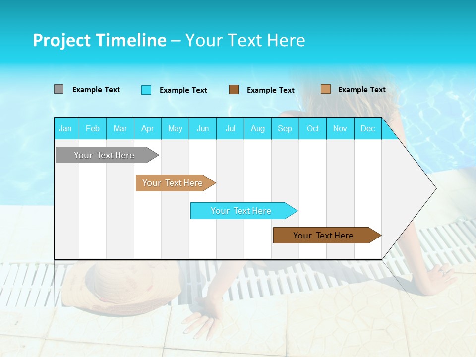 Leisure Fun Girl PowerPoint Template