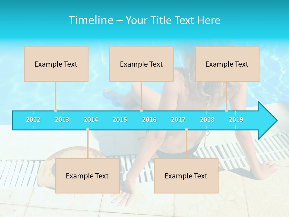 Leisure Fun Girl PowerPoint Template