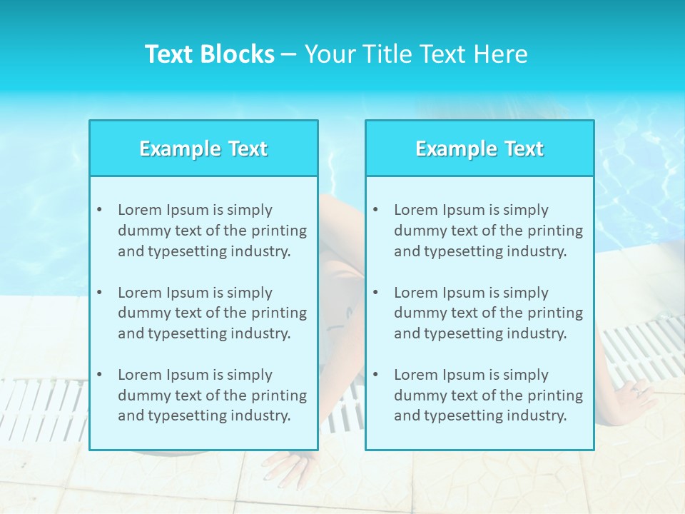 Leisure Fun Girl PowerPoint Template