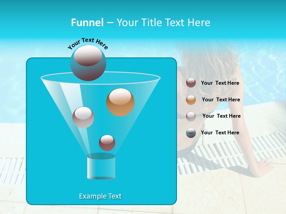 Leisure Fun Girl PowerPoint Template