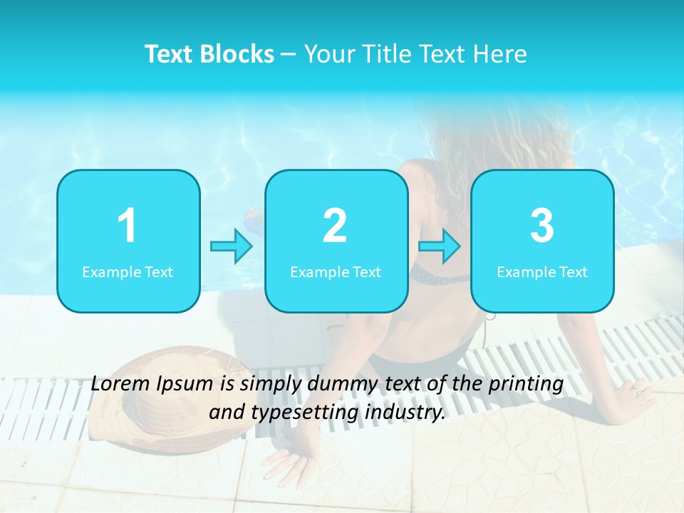 Leisure Fun Girl PowerPoint Template