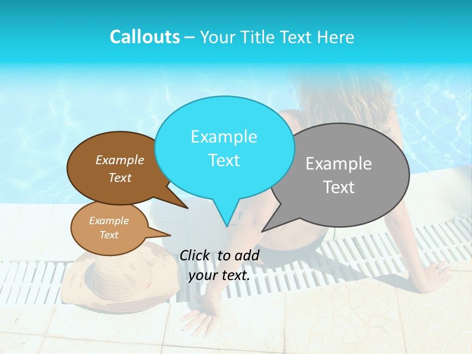 Leisure Fun Girl PowerPoint Template