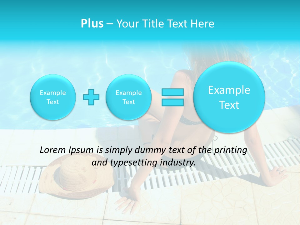 Leisure Fun Girl PowerPoint Template