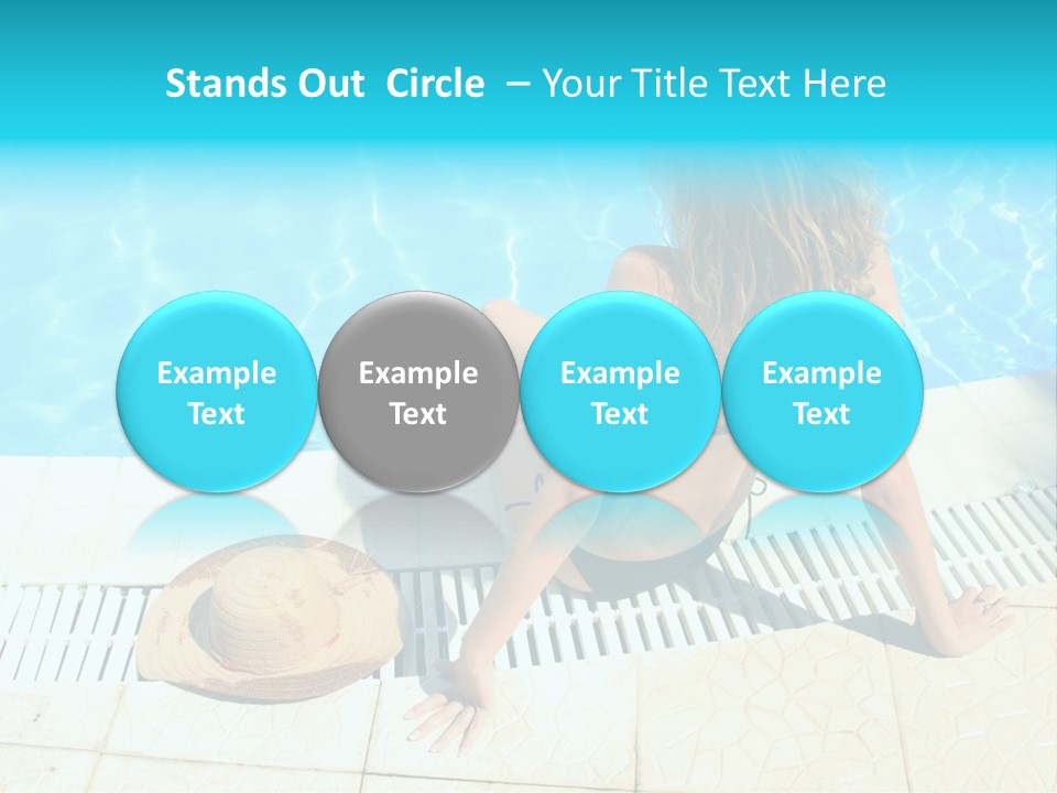 Leisure Fun Girl PowerPoint Template