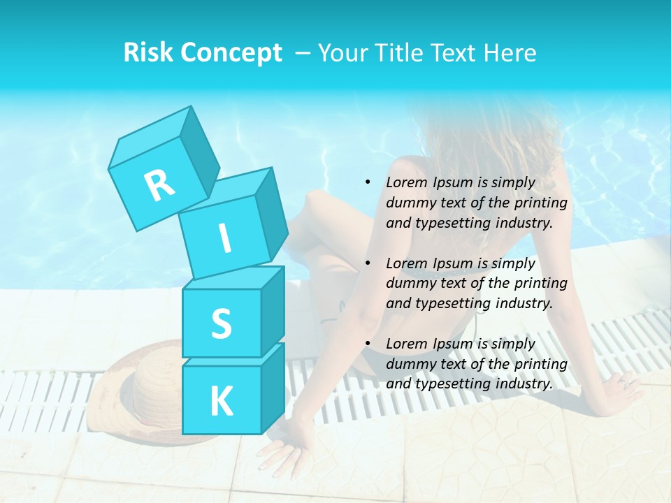 Leisure Fun Girl PowerPoint Template