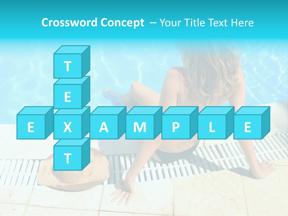 Leisure Fun Girl PowerPoint Template