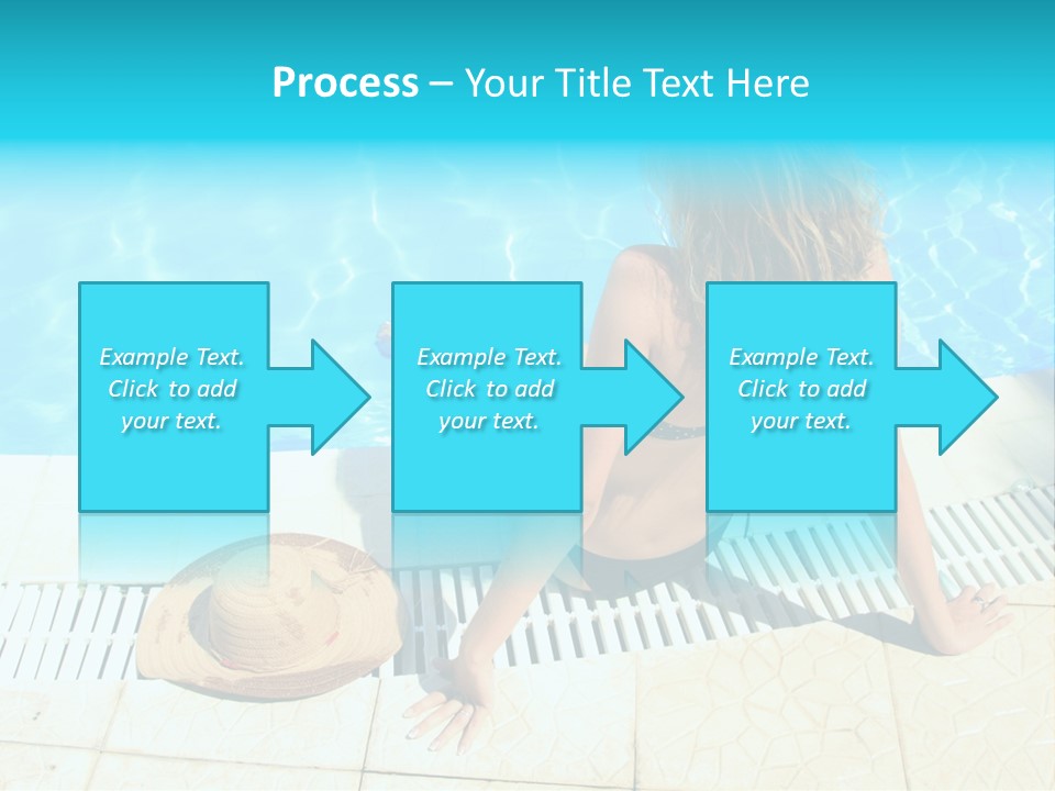 Leisure Fun Girl PowerPoint Template