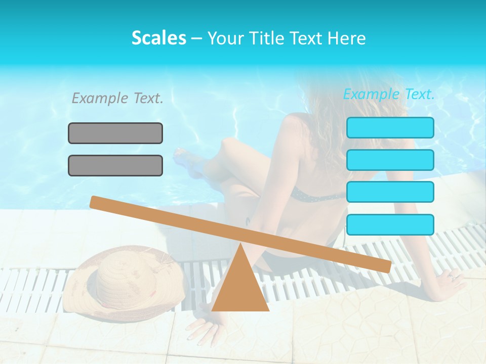 Leisure Fun Girl PowerPoint Template