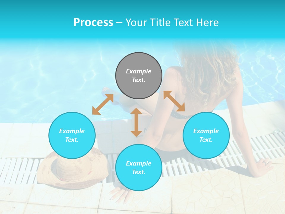 Leisure Fun Girl PowerPoint Template