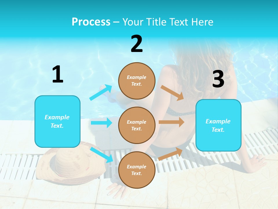 Leisure Fun Girl PowerPoint Template