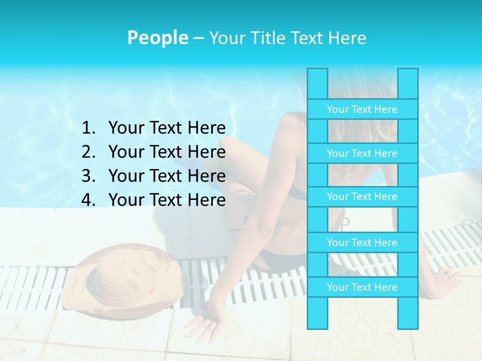 Leisure Fun Girl PowerPoint Template