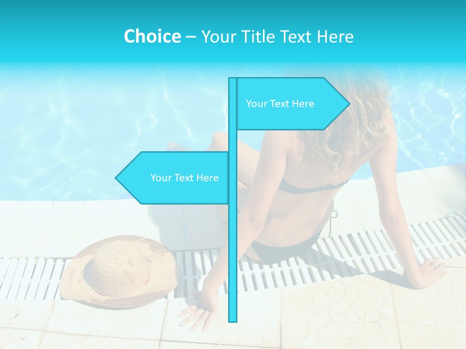 Leisure Fun Girl PowerPoint Template