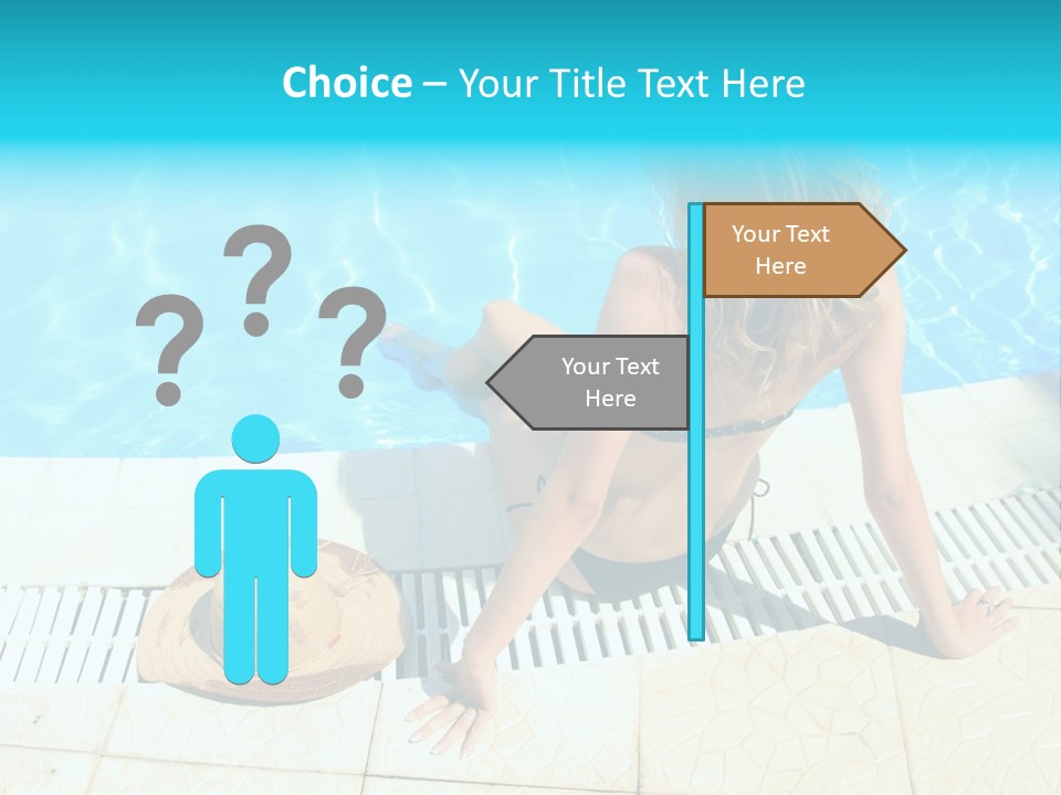 Leisure Fun Girl PowerPoint Template