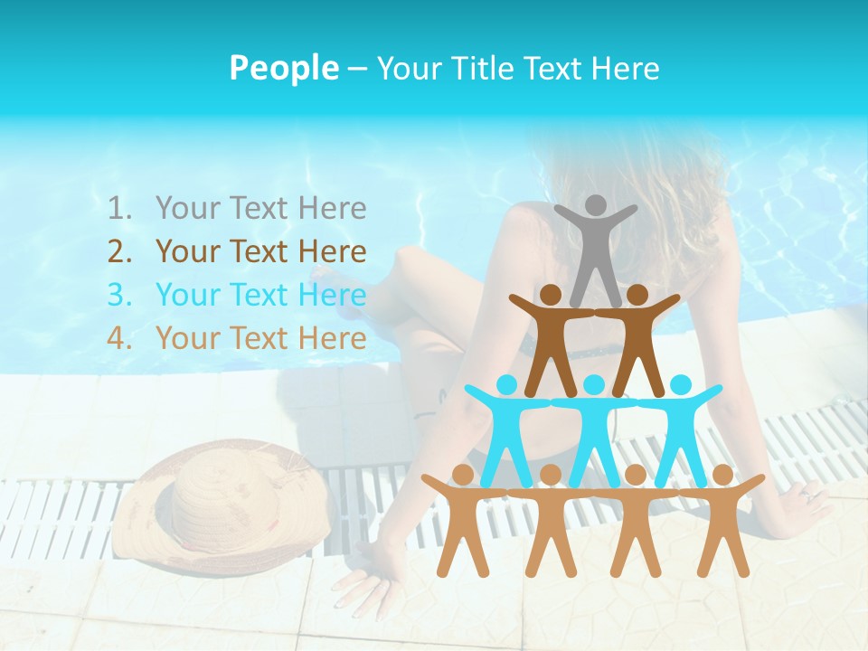 Leisure Fun Girl PowerPoint Template